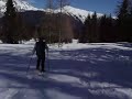 Snowshoeing back to Piani di Vas (Rigolato, Udine, Friuli-Venezia Giulia, Italy)