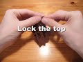 Origami pine cone by David Petty