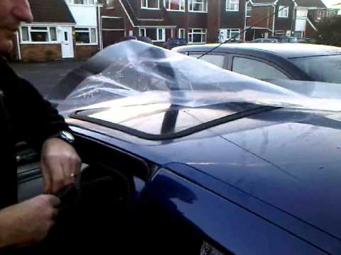how to stop my clio sunroof leaking