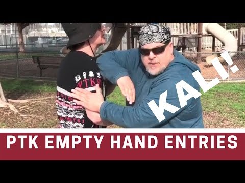 Kali empty hands - 3 offensive entries
