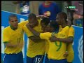 Brazil vs. Chile, 3 - 0 Robinho