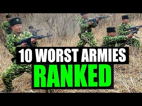 10 Worst Armies in the World