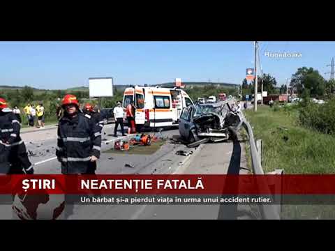 Accident mortal în Hunedoara
