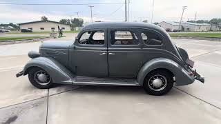 1936 Nash 400 DeLuxe Cold Start and Walkaround
