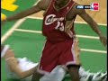 lebron james  dunks!