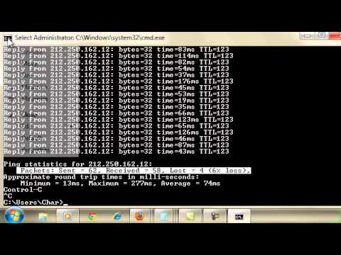 how to fix packet loss