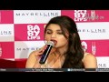 Alia Bhatt endorses 'Baby Lips' a maybelline product.