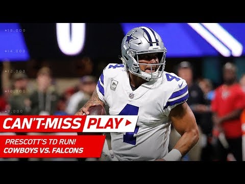 Video: Xavier Woods' Diving INT Sets Up Dak Prescott's TD Run & Front Flip! | Can't-Miss Play | NFL Wk 10