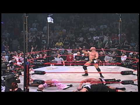 match - Turning Point 2007: Feast or Fired match: Scott Steiner, Senshi, B.G. James, Petey Williams, Shark Boy, Lance Hoyt, Christopher Daniels, Elix Skipper, Homici...