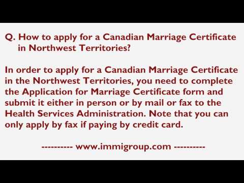 how to apply for marriage certificate