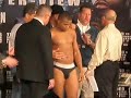 Pesaje entre: Tito Trinidad & Roy Jones