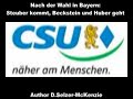 Wahl in  Bayern Steuber kommt Beckstein geht - SelMcKenzie S