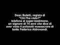Federico Aldrovandi - Testimone