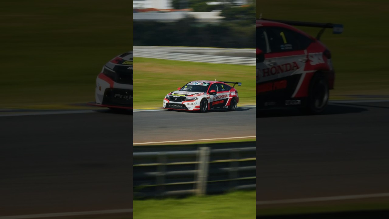 Etapa Super Challenge TCR South America, em Interlagos. Pódio e liderança para a Honda Racing!