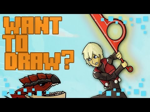 how to draw xenoblade