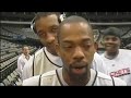 tmac and bonzi messin around behind rafer