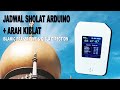 Jadwal Sholat Arduino
