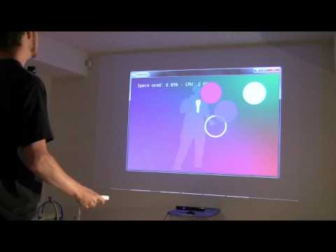 0 Holofunk   Kinect + Wiimote live looping music maker