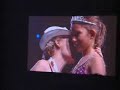 Kylie Minogue welcomes Showgirl fan to sing with her (LIVE)