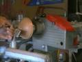 Woodturning a swamp kauri bowl part 1