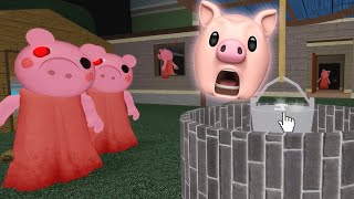 I Beat 10 Bots Solo On House Roblox Piggy Chapter 1