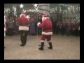 Red Hat Dancing Santas