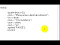 C++ Basics