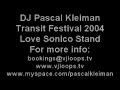 Pascal Kleiman at Transit Festival in Benicassim, Spain 2004