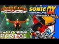 Sonic Adventure DX playthrough [E-102 Gamma] [Part 1]
