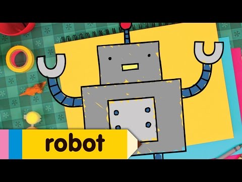 video-linktoworks-How to Draw a Robot | Simple Drawing Lesson for Kids |...