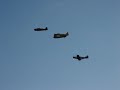 AT6 and P51 Mustang Flyby Falcon Field Airshow AT6 and P51 Mustang Flyby Falcon Field Airshow