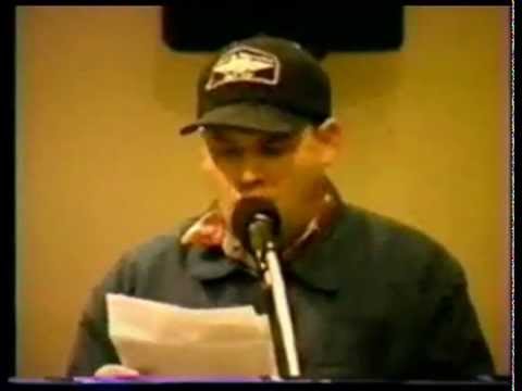 rant - JAMES INMAN arrested for saying the f-word in public, so he goes to a city council meeting, tells his story, then provides what is arguably the greatest rant...