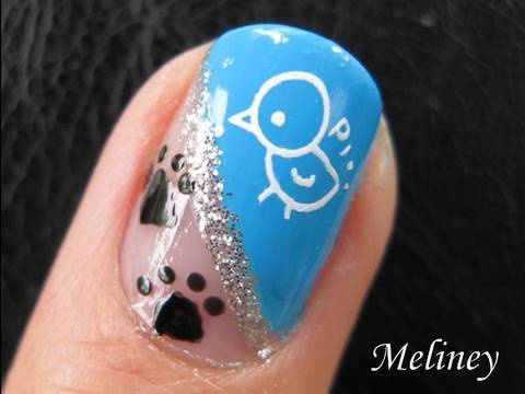 Konad Nail Art Stamping Tutorial -- Animal Murder Mystery Suspects Design for Short Nails