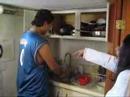 The Prince returns home where he is confronted with a dangerous situation...Germs have festered on unwashed dishes and must be removed. The Prince gets down to work