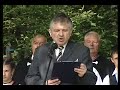 Kopjafa avat�s Egerben - 1. r�sz
