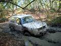 Toyota kzj90 dans un bourbier à Forest Hill