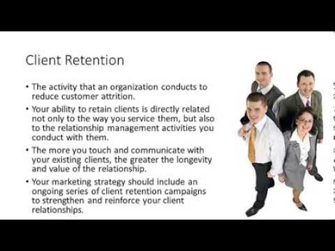 Erick Simpson of SPC presents Designing and Launching a Client Retention Campaign