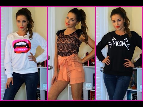TRY ON HAUL: Lingerie, Tops, Skin Care, Hair Tools!