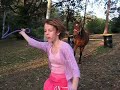 Horse and girl Horse and girl