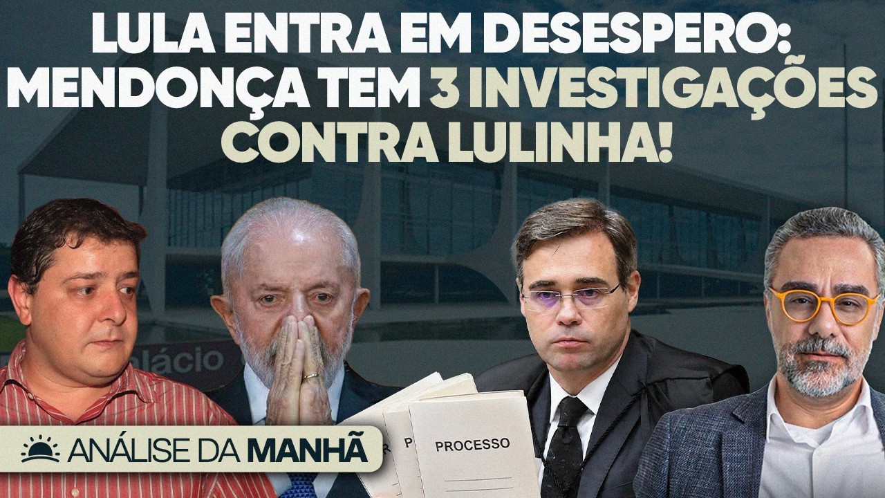 🚨 BOMBA: Mendonça Abre o 2º Inquérito Contra Lulinha em Dois Dias!
