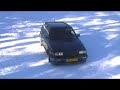 rallye in de sneeuw