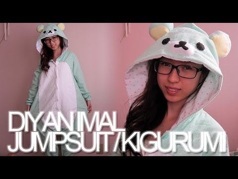 DIY: Animal Jumpsuit / Costume / Onesie / Kigurumi