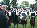 the scottish lion 78th fraser highlanders perform their medley at the grade 1 medley contest during the north american pipe band championships in maxville ontario. filmed 08.02.2008