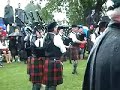 the scottish lion 78th fraser highlanders perform their medley at the grade 1 medley contest during the north american pipe band championships in maxville ontario. filmed 08.02.2008
