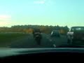corvette Z06 Vs bike racers corvette Z06 Vs bike racers