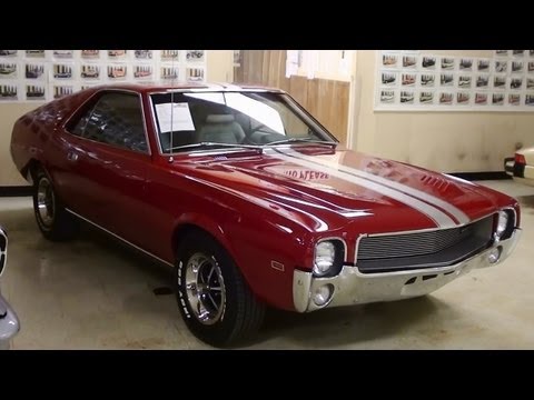 1969 AMC AMX 390 V8 Four Speed Muscle Car