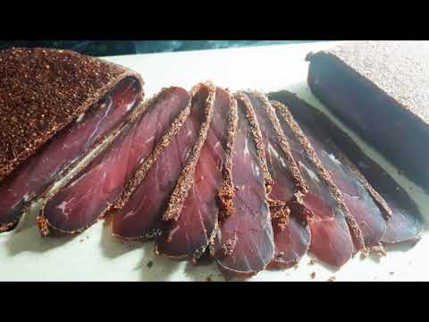 БАСТУРМА (BASTURMA) ПО-АРМЯНСКИ Простой Вкусный Рецепт Роскошная Закуска CURED MEAT