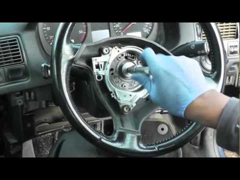 Volkswagen Golf Jetta Steering Wheel & Airbag Removal