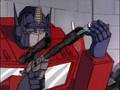 Optimus Prime Uses Megatron to Shoot The Insecticons