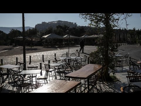 Coronavirus: Geisterstadt Athen - Die Leute spiele ...